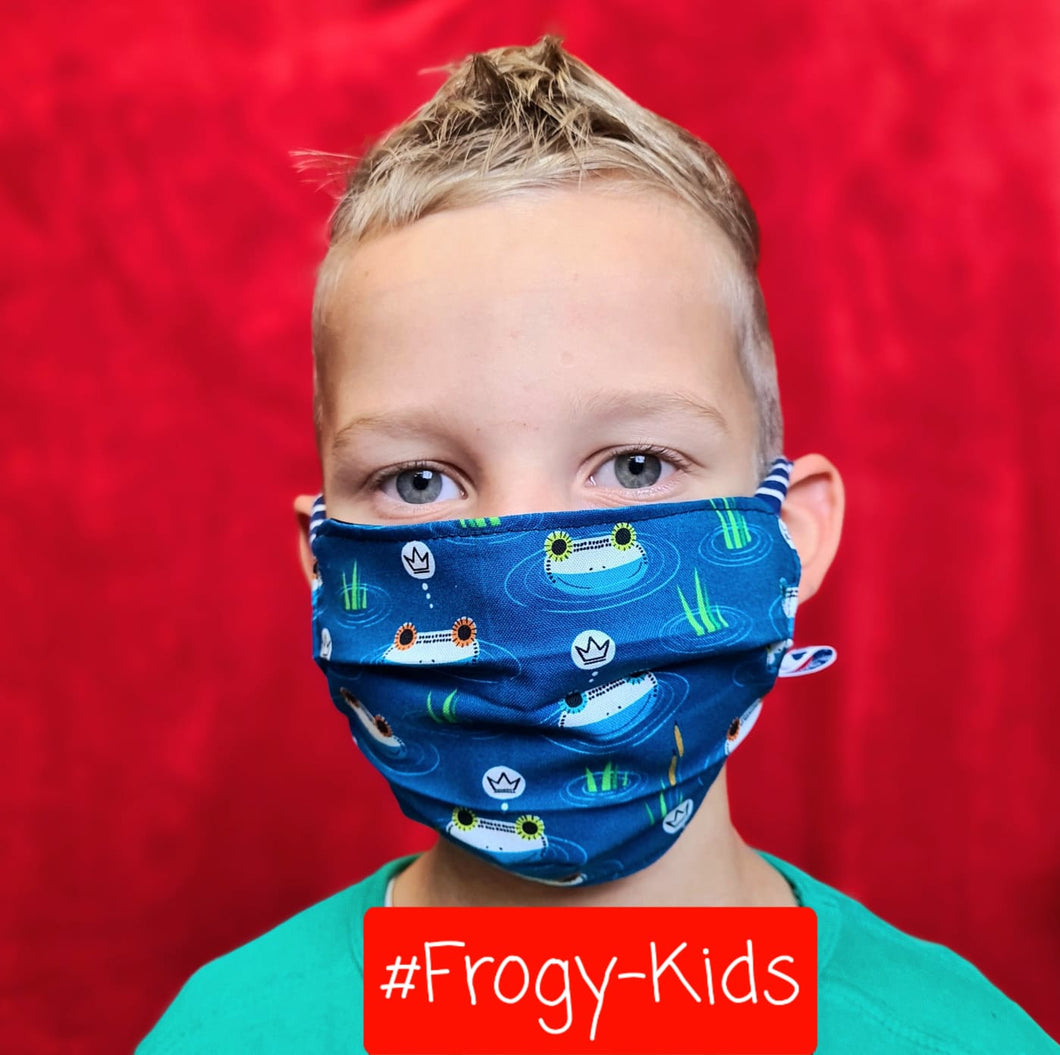 Kindermaske #Frogy-Kids