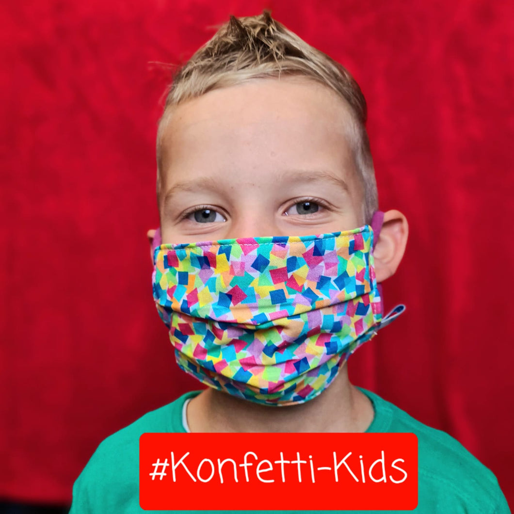 Kindermaske #Konfetti-Kids