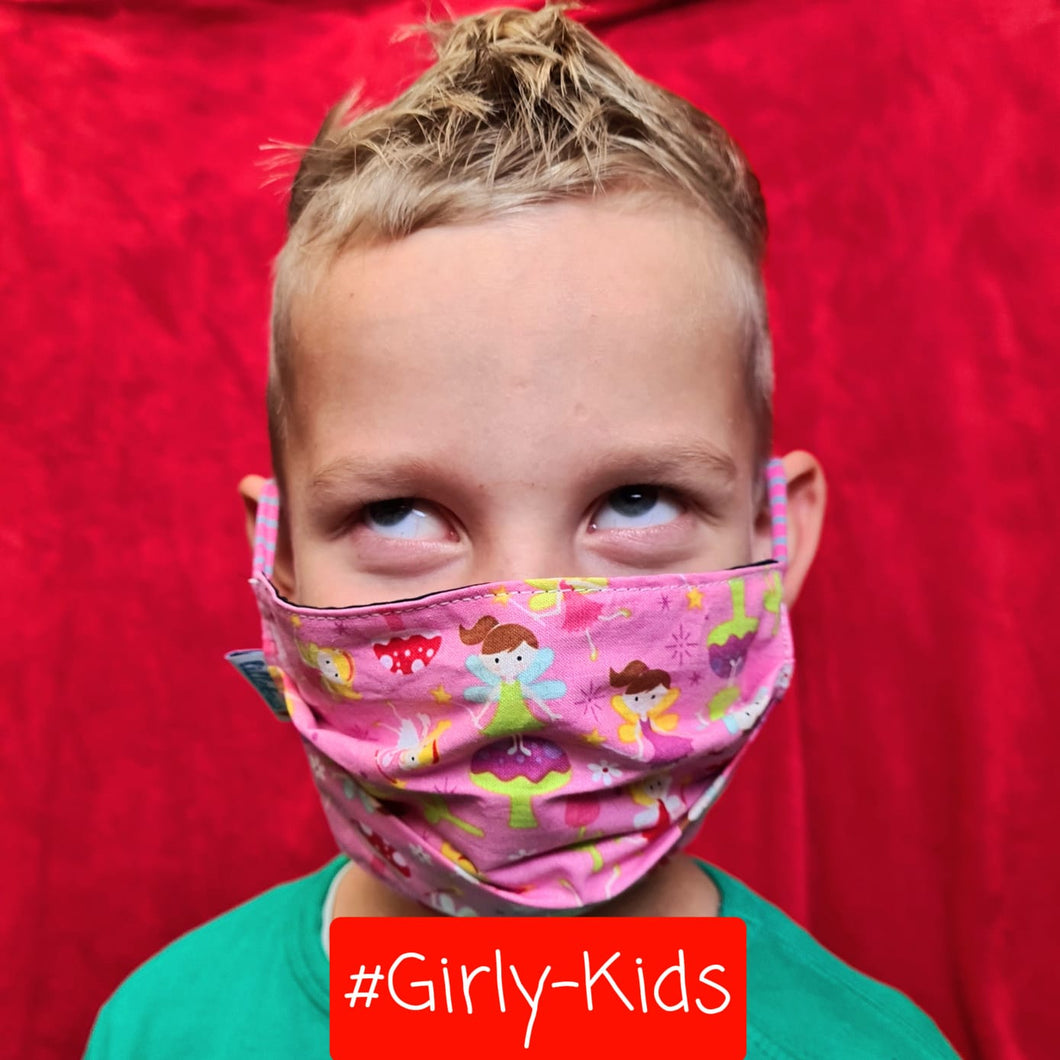 Kindermaske #Girly-Kids