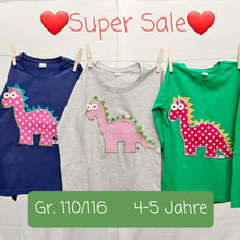 Load image into Gallery viewer, Shirt SET &quot;Dino Detlef&quot; (4-5 Jahre)
