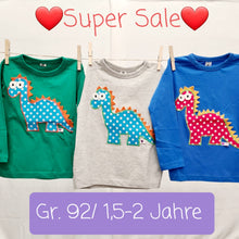 Lade das Bild in den Galerie-Viewer, Shirt SET &quot;Dino Detlef&quot; (1,5-2 Jahre)
