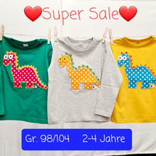 Load image into Gallery viewer, Shirt SET &quot;Dino Detlef&quot; (2-4 Jahre)
