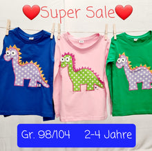 Lade das Bild in den Galerie-Viewer, Shirt SET &quot;Dino Detlef&quot; (2-4 Jahre)
