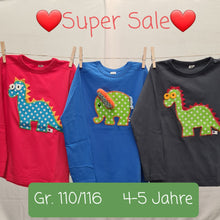 Load image into Gallery viewer, Shirt SET &quot;Dino Detlef &amp; Toni Trompete&quot; (4-5 Jahre)
