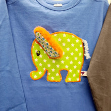 Lade das Bild in den Galerie-Viewer, Shirt SET &quot;Dino Detlef &amp; Toni Trompete&quot; (4-5 Jahre)
